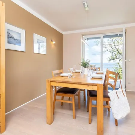 아파트 - Balkon Mit Meerblick, Sauna, Kamin - Suedwarts 사스니츠