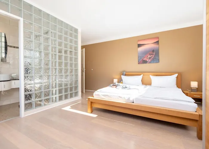 - Balkon Mit Meerblick, Sauna, Kamin - Suedwarts 아파트