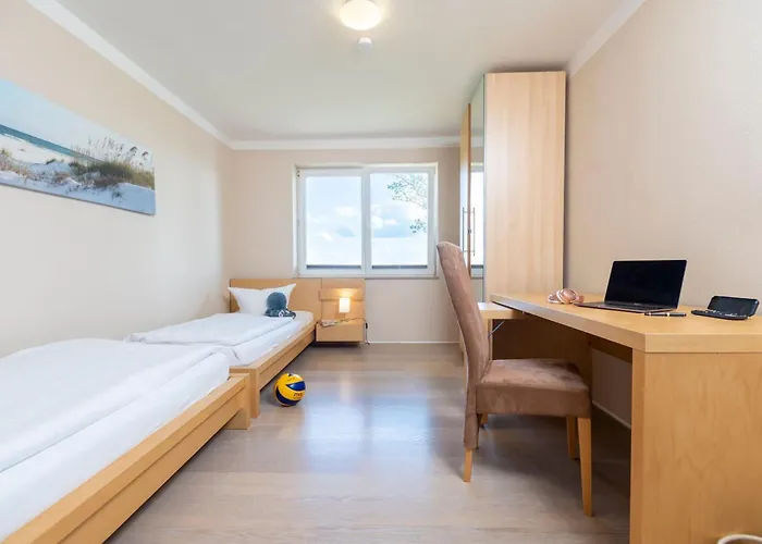 - Balkon Mit Meerblick, Sauna, Kamin - Suedwarts * 사스니츠