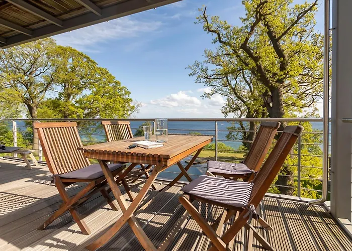 - Balkon Mit Meerblick, Sauna, Kamin - Suedwarts 아파트